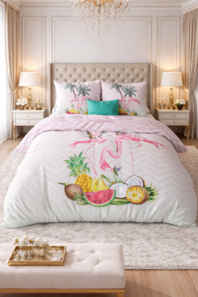 Sleeptime Essentials Lenjerie de pat dublu, microfibra, 3 piese, 200x200/220 cm – Fresh Air