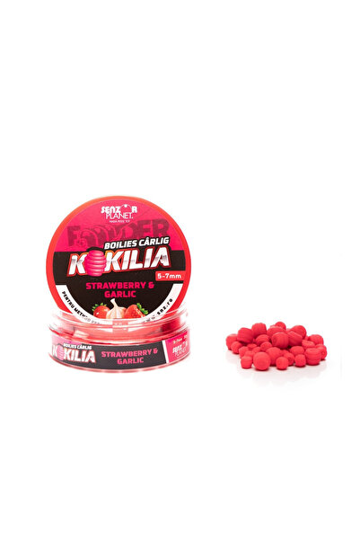 Senzor Planet Boilies Kokilia Method Feeder Hook - Căpșuni și Usturoi 5-7mm 30g