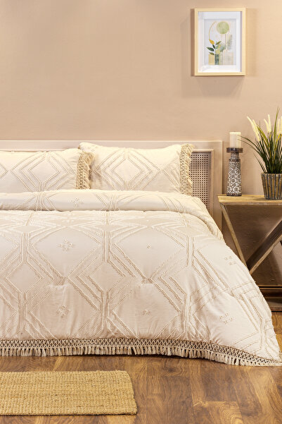 Elart Clara Bedspread Set (220X240 cm) Mink