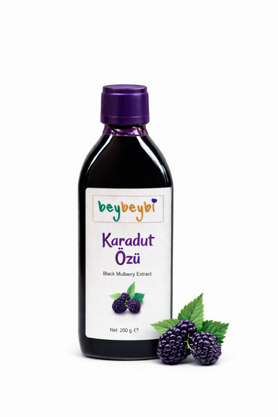 BEYBEYBİ Karadut Özü 260gr (PESTİSİT VE AĞIR METAL ANALİZLİ)