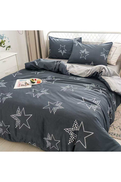 OEM Bed linen with elastic for double bed 2 people, 4 pieces, Finet, DREAM-1544