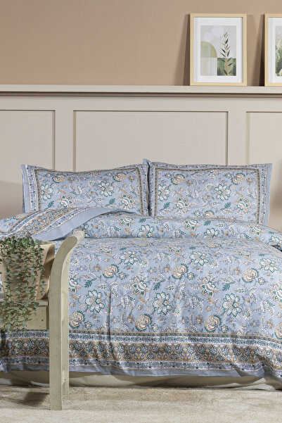 Elart Poem Duvet Cover Set Double Digital Printed 100% Cotton Satin (200X220 ...