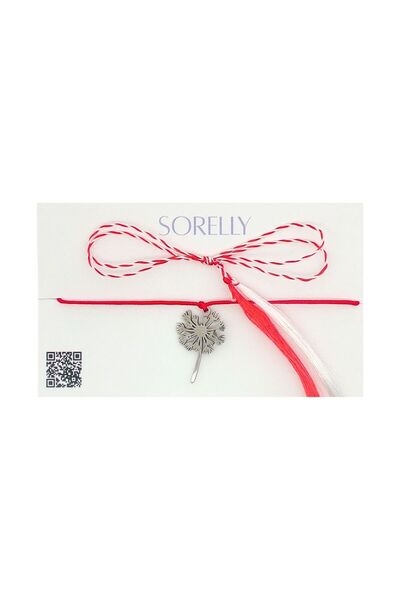 Bijuteria SORELLY Martisor Dandelion Red String Bracelet
