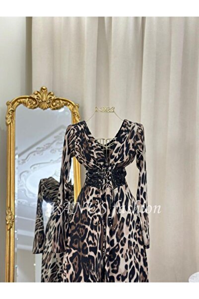 vanus fashion فستان سهرة طويل 4586