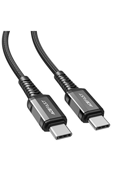 Acefast C1-03 Pd Type-c To Type-c 60w 3a Örgülü Hızlı Şarj Ve Data Kablosu 1....