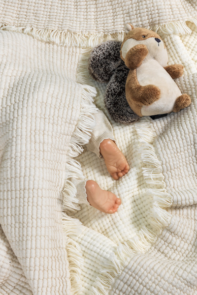 Elart Rubby Muslin Blanket Baby (100X120 cm) Mink