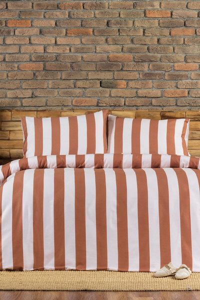 Elart Brad Duvet Cover Set King Size Digital Printed 100% Cotton Satin 3 Piec...