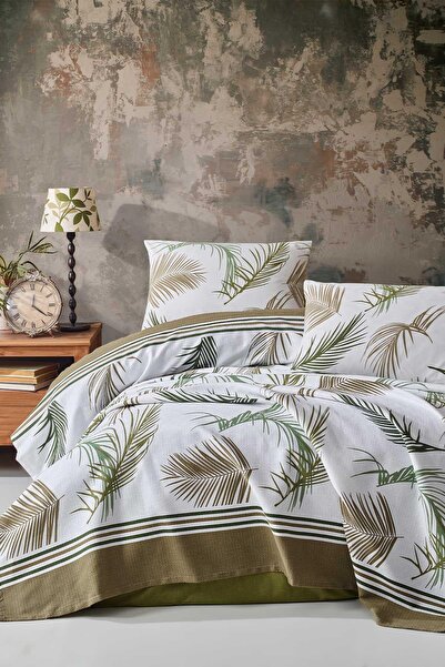 Elart Helen Pike Bumbac dublu (200x220 cm) Verde