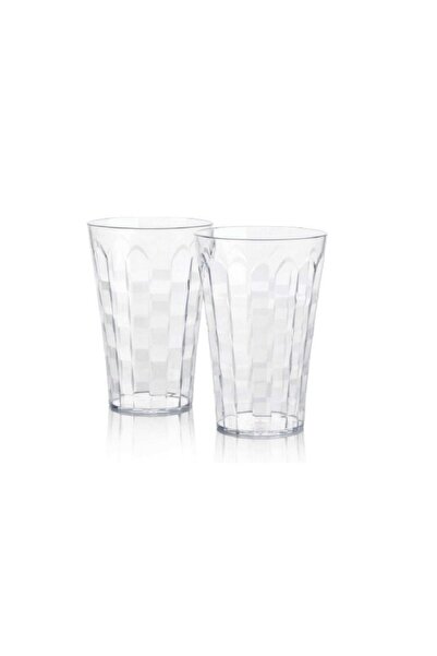 Tupperware Diamond Glass Set of 2 475 Ml Transparent Glasses