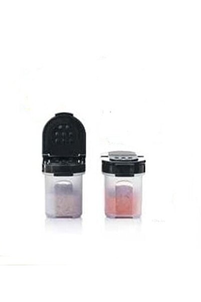 Tupperware Spice Set of 2 Black Lids