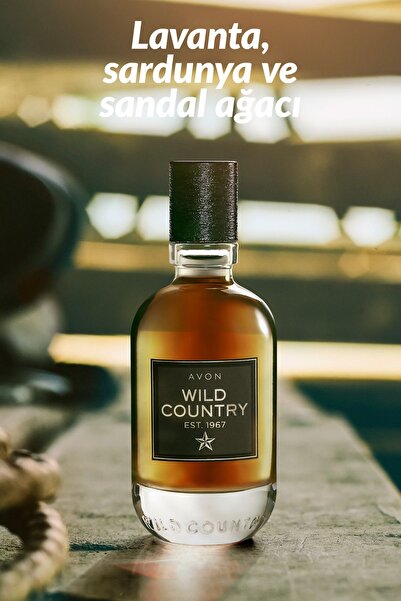 AVON Wild Country Erkek Parfüm Edt 75 Ml.