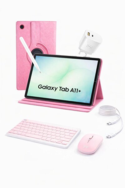 Samsung Galaxy Tab A11 Plus 6gb 128gb 11 İNÇ (KALEM HEDİYE) Kılıf Başlık Klav...