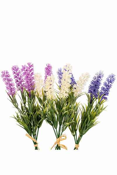 YAPAY ÇİÇEKÇİNİZ Υψηλής ποιότητας τεχνητό στελέχος λεβάντας