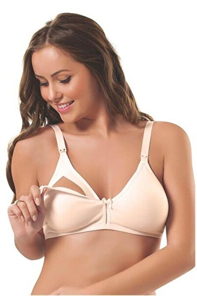 NBB Γυναικείο Skin Seboteks Combed Cotton Nursing Bra 3581