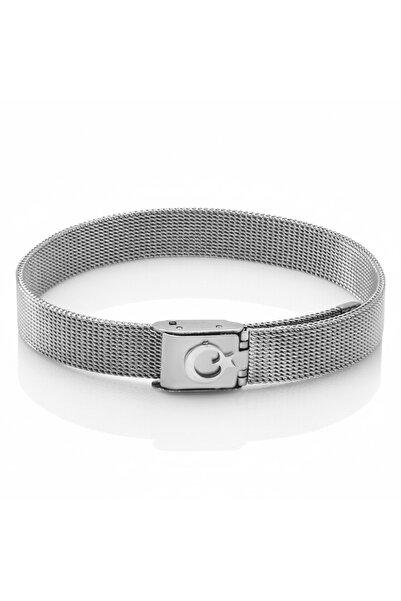 Tesbihane Ayyıldız Temalı Çelik Hasır Erkek Bileklik