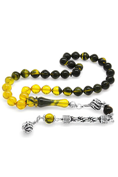 Tesbihane حبل معدني غير مشوه مزين بشراشيب قطع اسطنبول مسبحة من العنبر الناري ...