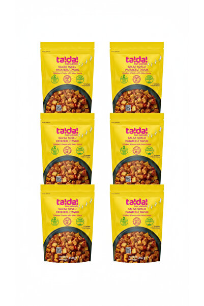 Tada Patatesli Salsa Soslu Tavuk 250 gr 6 lı Paket
