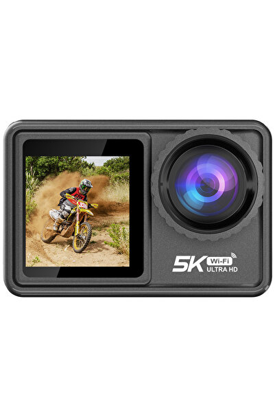 ideal STORE Camera de Actiune idealSTORE SmartGo Cam 5K Ultra HD 24MP WiFi Wa...