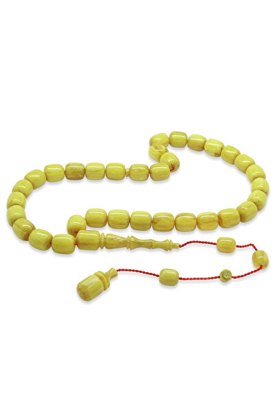 Tesbihane Sistemli Her Bir Tanesi Usta İşçilikli Kapsül Kesim Fıstık Yeşili K...