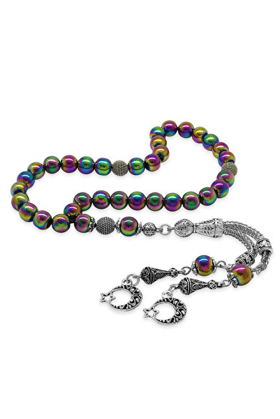 Tesbihane Непотъмняващи метални мъниста, изрязани в сферична форма, многоцвет...