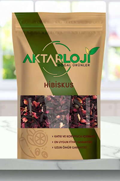 aktarloji 100 gr Hibiskus Çayı Bamya Çiçeği Mekke Gülü