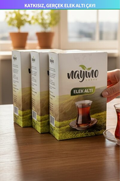 Nayino Çay Gerçek Elek Altı Rize Çayı (5kg) Yüksek Kaliteli Türk Siyah Çayı (...