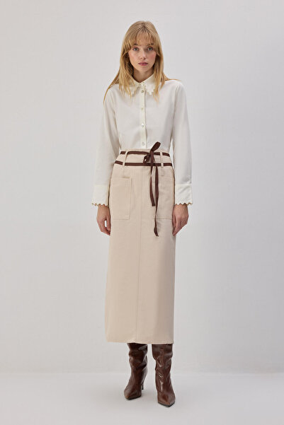 Touché Privé Wide Pocket Skirt