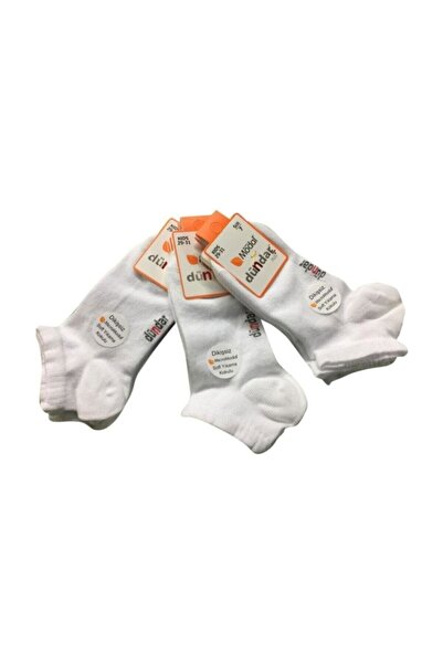 Dündar Child White Modal 6-Piece Booties Socks