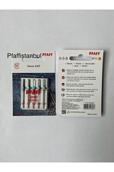Pfaff Kot Iğnesi (karışık) (1 Paket=5 Adet) (821208096)
