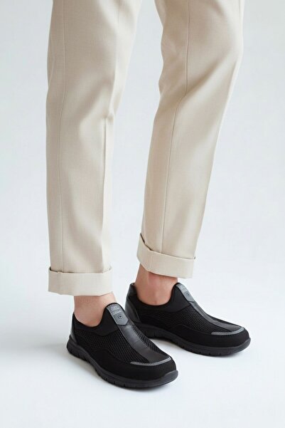 Forelli AQUA-H 44104 Siyah Erkek Comfort Sneaker Ayakkabı