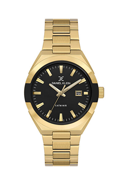 Daniel Klein Premium Gold Stainless Steel Watch for Men DK.1.14145-4