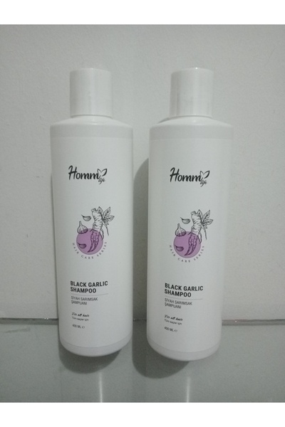 HOOM BİTKİSEL HOMM LIFE SİYAH SARIMSAK ŞAMPUAN 400 ML