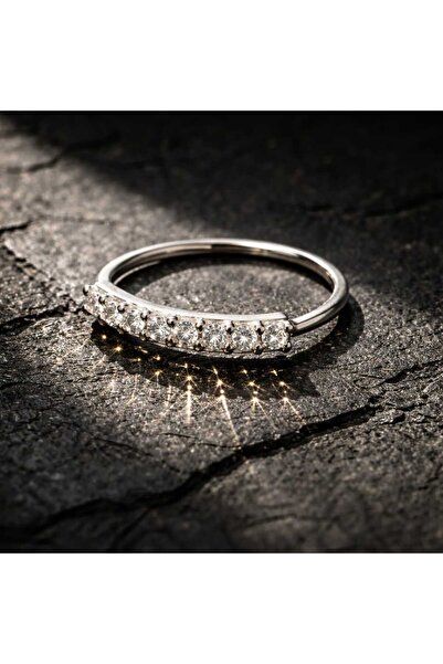 Begonia Accessories 925 Ayar Gümüş Tam Tur Zirkon Taşlı Hızma