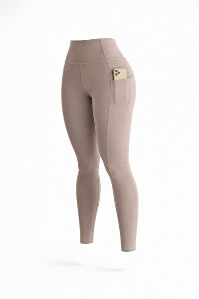 adba style Premium Yüksek Bel Toparlayıcı Leggings Fitness Tayt 4014