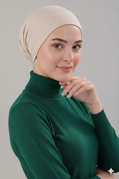 Sonbaharmoda Șapcă Hijab fără cusături în față, gata de purtat, practică, șap...
