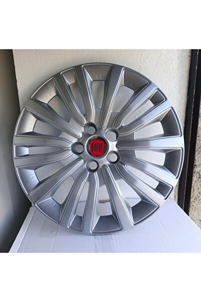 Universal Fiat Egea Uyumlu 15 inç Jant Kapağı 4'lü Takım Amblem Hediyeli