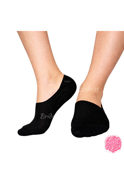 BRIDEIST WEDDING CO Women's Cotton Ballerina Socks |   Stitch-Free Silicone A...