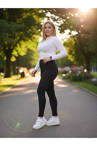 Lasirius Women's Plus Size Battal Recovery High Waist Premium Fabric Leggings