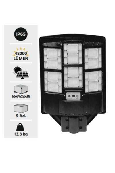 Noas YL73-0610-S 600W Mega Solar Sokak Armatürü Beyaz