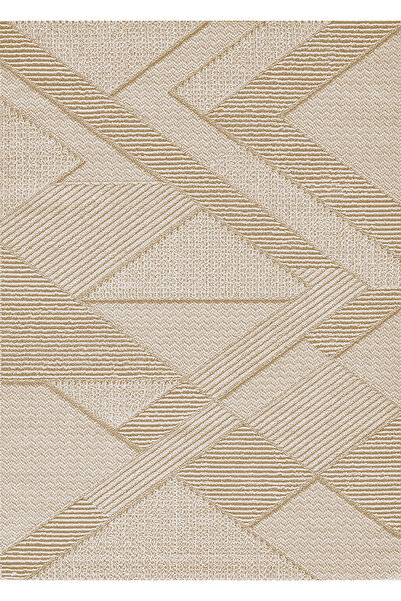 MNC Salon Halısı Geometrik İskandinav Eskitmeli Dijital Baskı Yıkanabilir Kay...