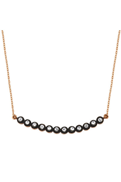 Assos Pırlanta Su Yolu Elmas Kolye