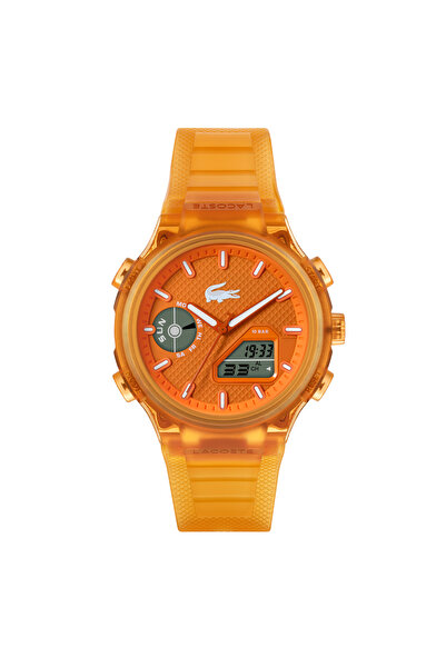 Lacoste L33 Silicone Strap Watch - 2011431-ORANGE