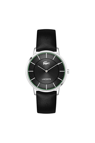 Lacoste Crocorigin Mens Black Dial Watch - 2011472-BLA