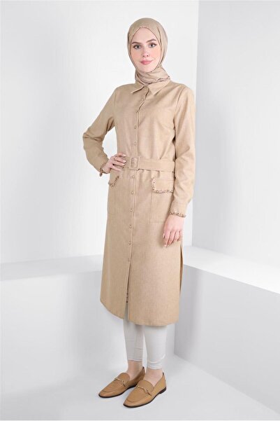 Alvina KEMERLİ İŞLEME DETAYLI TUNİK 44220
