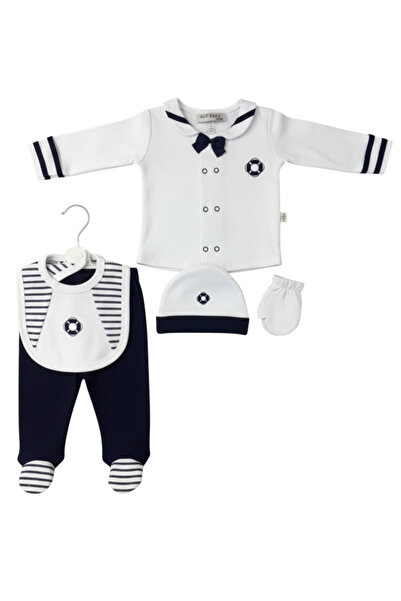 The-kid.co Tiny Captain 5-Piece Newborn Set