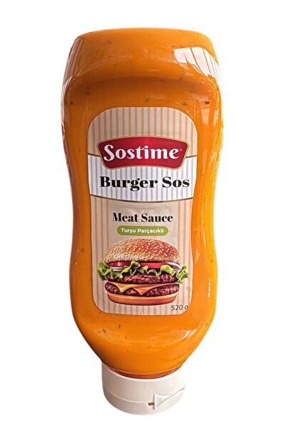 SOSTİME BURGER SOS YENİ LEZZET TURŞU PARÇACIKLI 1X520gr