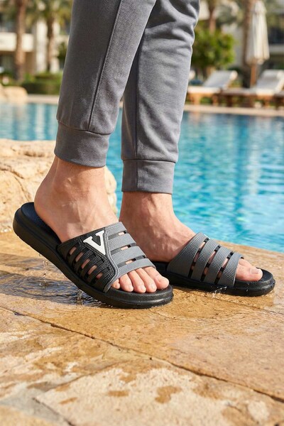 GEZER Men's Summer Eva Suitable for Wet Floor Daily Home Garden Pool Bathroom...