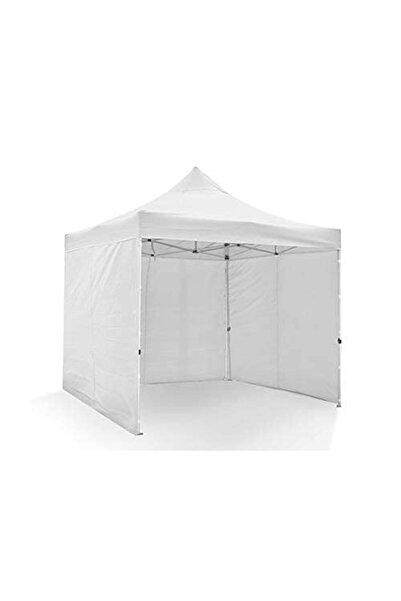 OEM Pavilion tent 3 x 3 meters with sides for events, garden, market - White