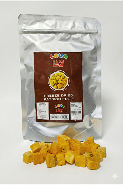 Lava Roastery قطع فاكهة الباشن فروت المجففة بالتجميد الممتازة - 100 غرام من ا...