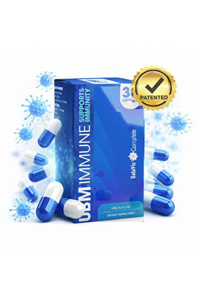 UBM IMMUNE - Immune Boost, Colon Relief, Skincare- Beta 1,3 Glucan Patent - 3...